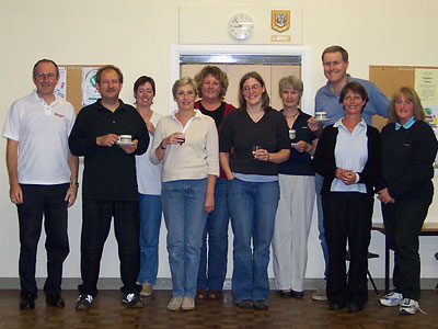 hago at their firs rehearsal with their new name