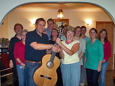 Handing over the contra