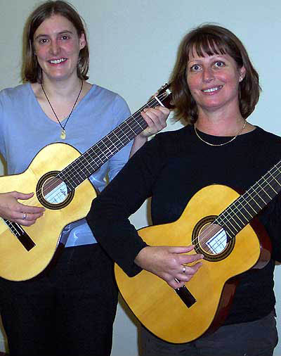 The Aria and Alegria alto guitar