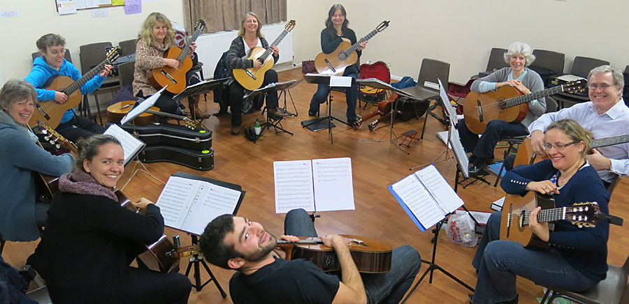 Hampshire Guitar Orchestra - Hago - February 2015