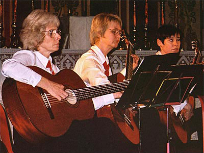 Hampshire Guitar Orchestra at St Agatha's Church Portsmouth
