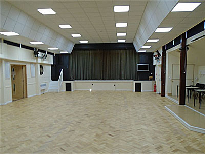 Interior of Salisbury Methodist Church